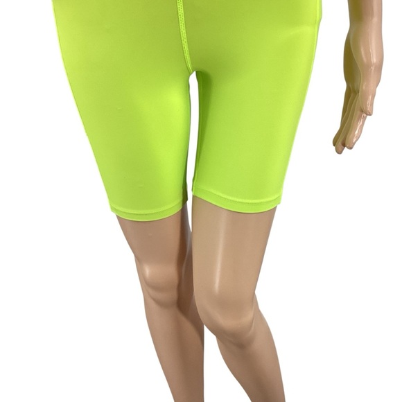 FP Movement Epic Bike Shorts Neon Lime Green Size XS - Picture 3 of 7